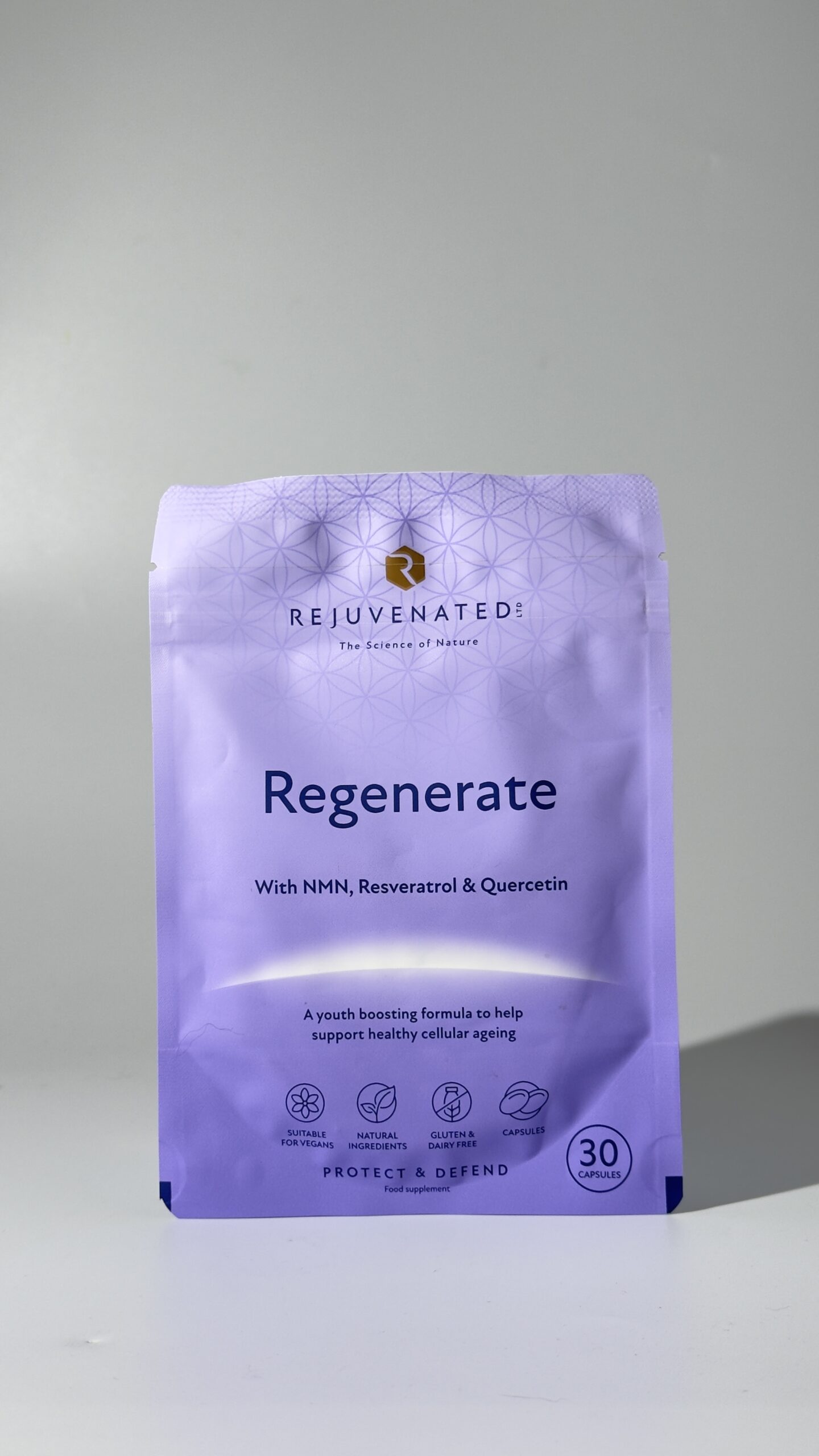 Активні Капсули для Відновлення та Захисту Днк Кліток Rejuvenated Regenerate 30 Капсул