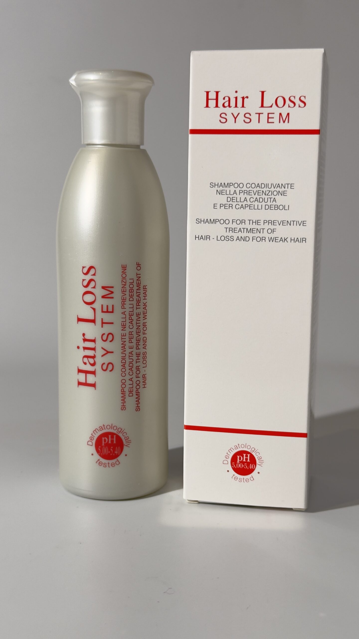 Фітоесенціальний зміцнюючий шампунь Hair Loss System