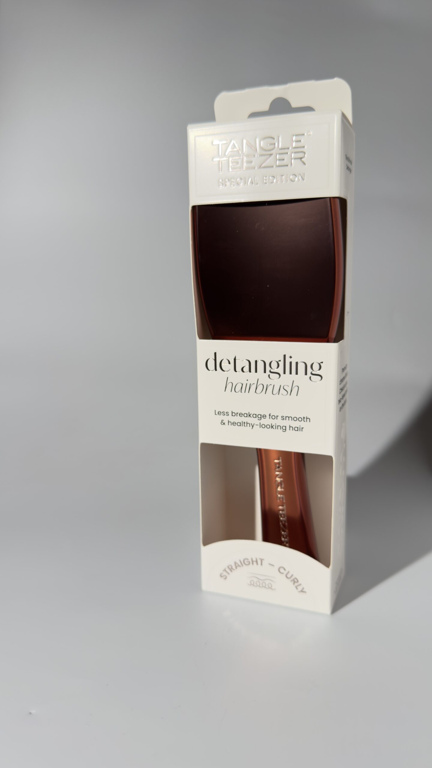 The Ultimate Detangler Chrome Chocolate Bronze - Щітка для волосся колір бронзово-шоколадний